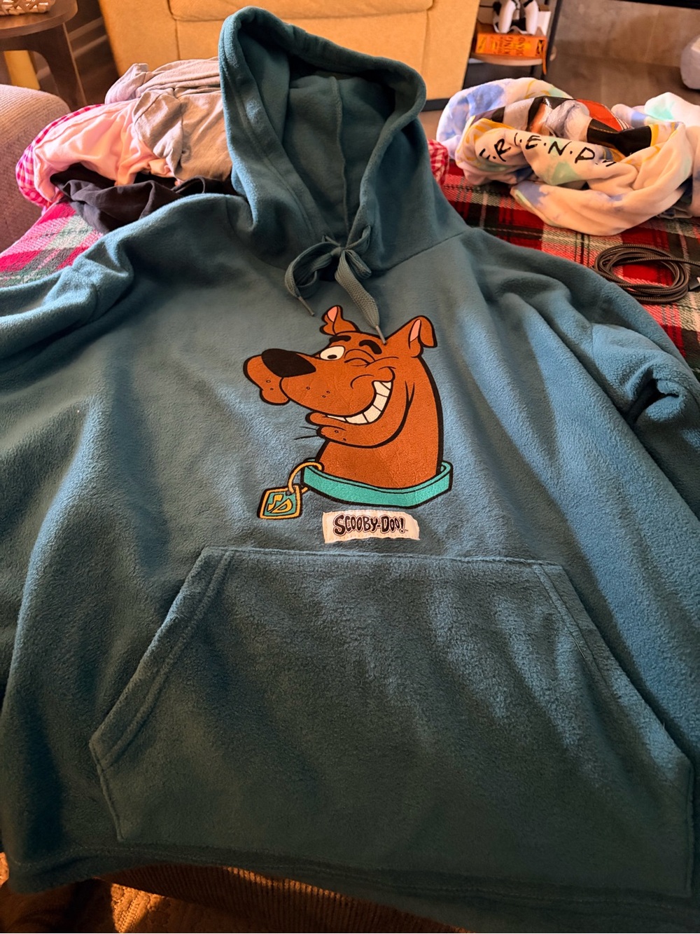 Scooby Doo Fleece Pullover Hoodie